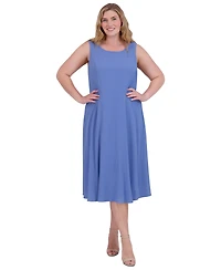 Jessica Howard Plus Size 2-Pc. Floral-Print Lace Jacket & Dress Set