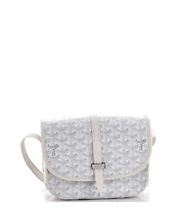 Pre-Owned Goyard Pm Belvedere Ii Messenger Bag Coated Canvas