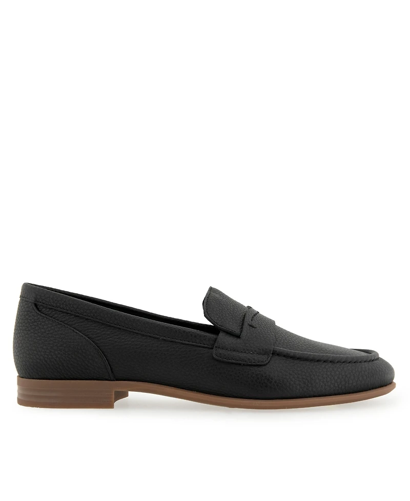 Aerosoles Women's Winona Almond Toe Loafer Flats