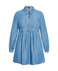 City Chic Plus Brayden Mini Dress
