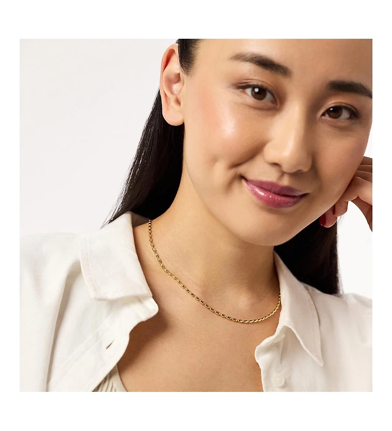 Ana Luisa Ball Chain Necklace - Capri