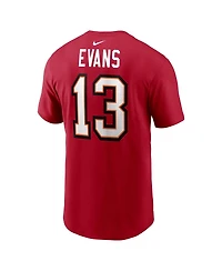 Nike Men's Red Tampa Bay Buccaneers Player Name Number T-Shirt