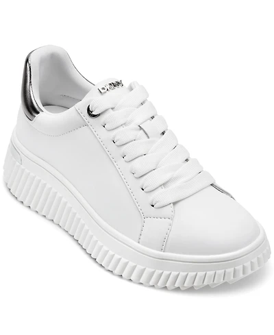 Dkny Women's Lobeco Lace-Up Platform Sneakers