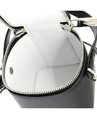 Pre-Owned Salvatore Ferragamo Micro Gancicni Top Handle Vanity Case Leather