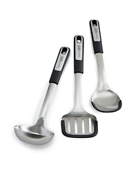 BergHOFF Leo Graphite 3-Pc. Stainless Steel Utensil Set