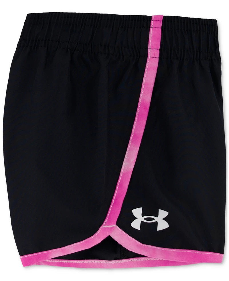 Under Armour Toddler & Little Girls Printed T-Shirt & Woven Shorts, 2 Piece Set