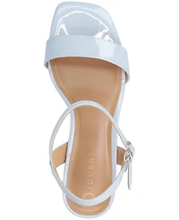 Journee Collection Women's Clayr Ankle Strap Wedge Sandals