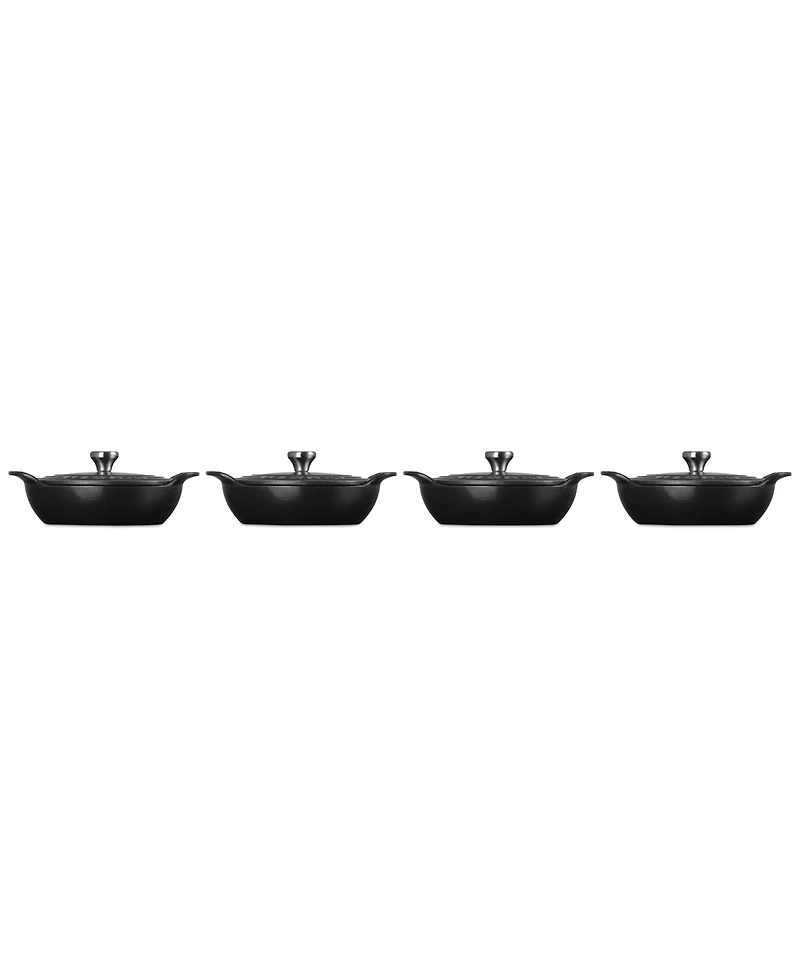 Le Creuset Enameled Cast Iron 4-Pc. Covered Mini Round Braiser Set