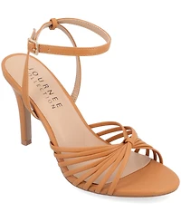 Journee Collection Women's Vanita Stiletto Strappy Dress Sandals