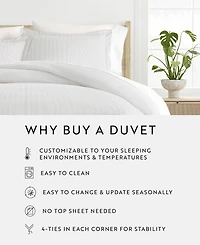 Lucid Dreams Patterned Duvet Cover Set by The Home Collection