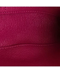 Pre-Owned HERMES 16 Clic Wallet on Strap Chevre Mysore