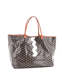 Pre-Owned Goyard Gm Saint Louis Tote Printed Coated Canvas
