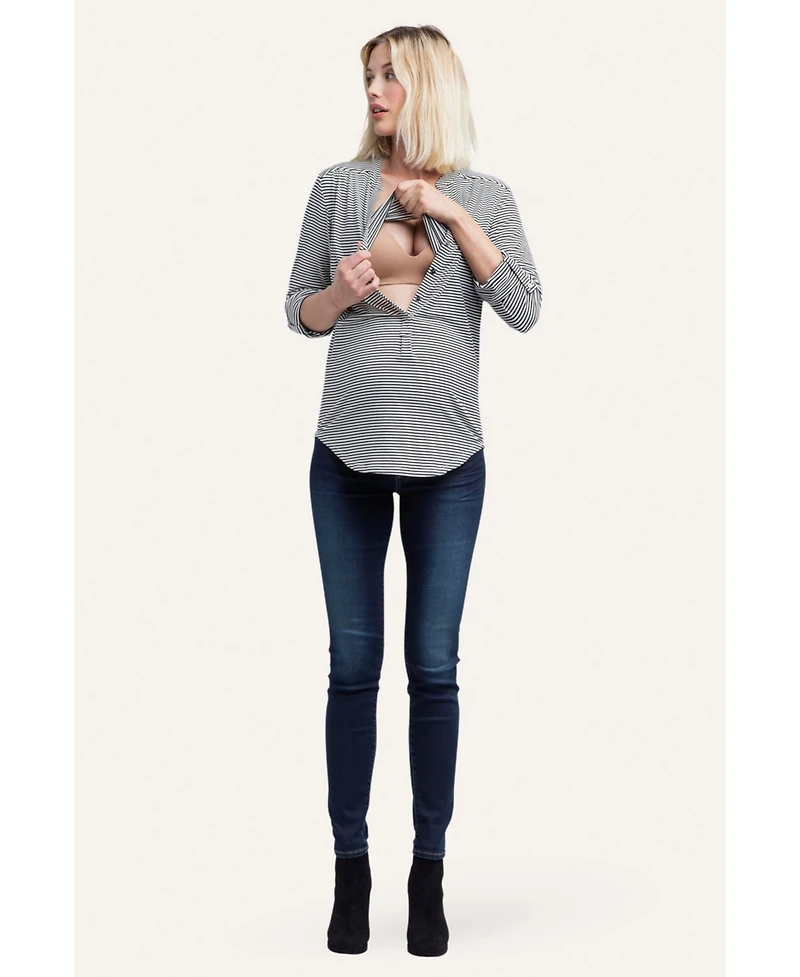 Amelie Maternity + Nursing Top