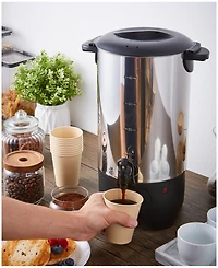 Elite Cuisine 40-Cup Pro Stainless Steel Office Coffee Urn