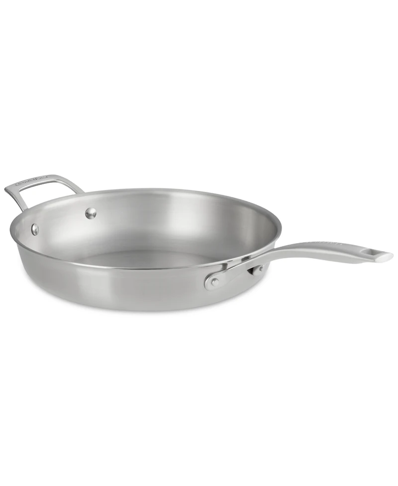 Le Creuset Essential Stainless Steel Shallow Round Frying Pan, 11"