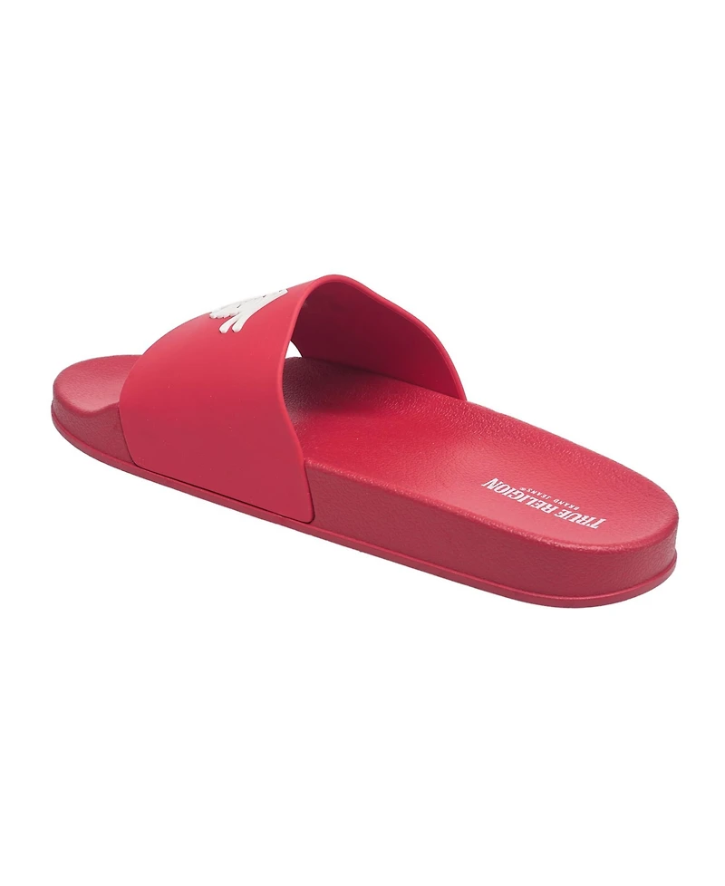 True Religion Men's Ti Logo Slide