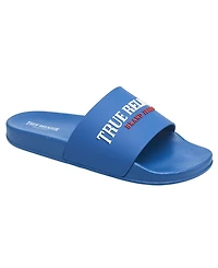 True Religion Men's Weezy Logo Slide