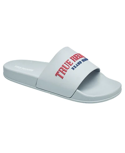 True Religion Men's Weezy Logo Slide