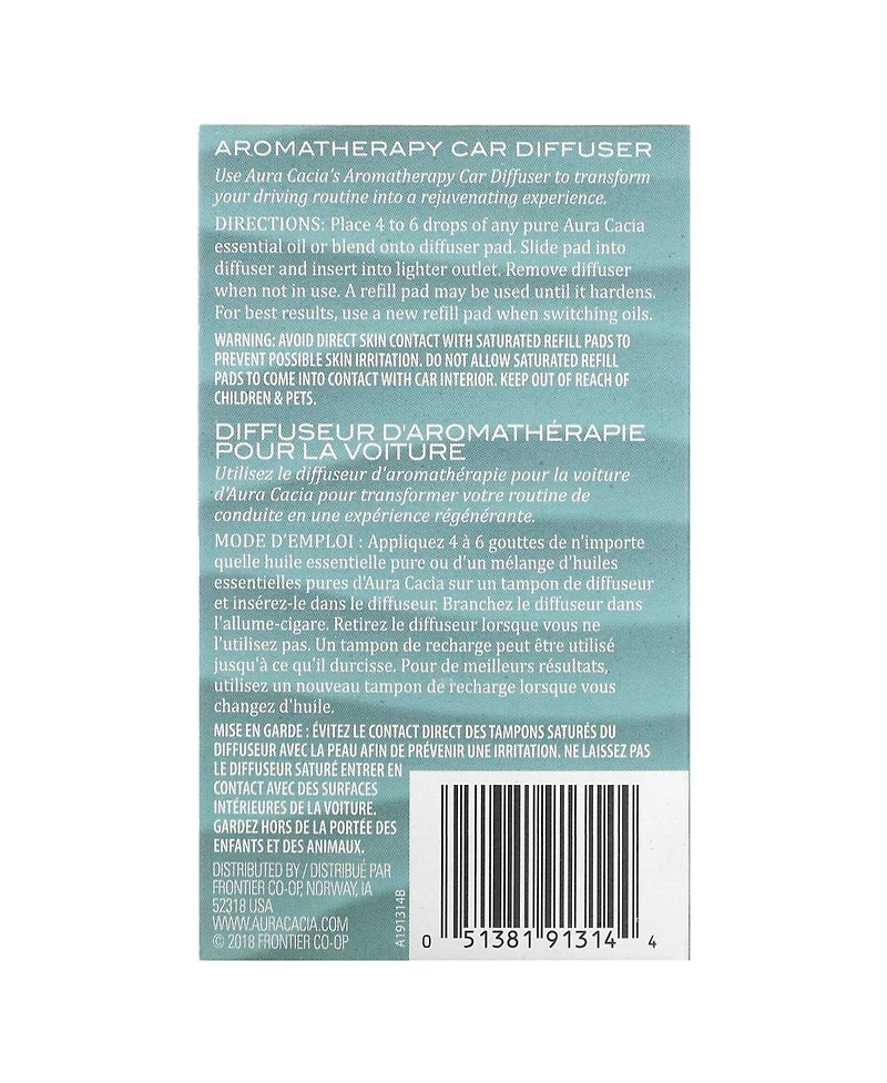Aura Cacia Aromatherapy Car Diffuser 1 Diffuser