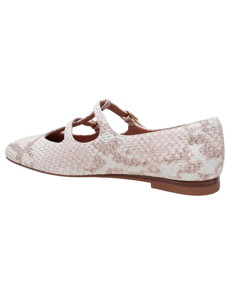 Linea Paolo Matilda | Double Mary Jane Strap Flats