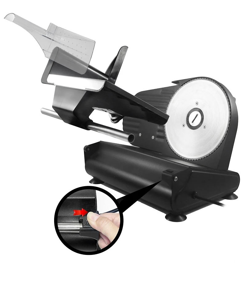 Elite Cuisine Ultimate Precision Electric Deli Food Meat Slicer