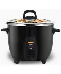 Elite Cuisine 10-Cup Rice Cooker with Stainless-Steel Inner Pot