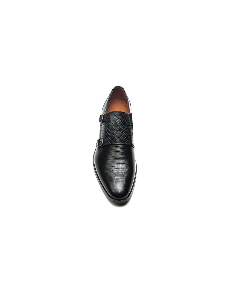 Carlos By Santana Men's Jack Double Monk Strap Dress Shoe