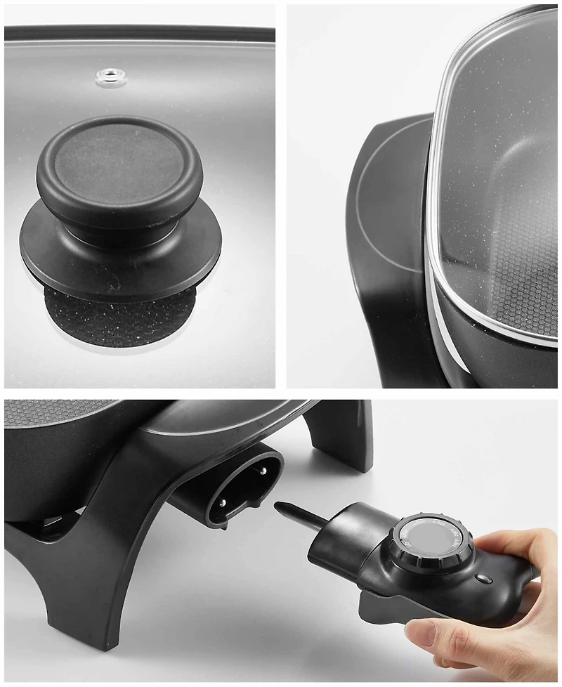 Elite Cuisine 8 Quart Jumbo Electric Skillet