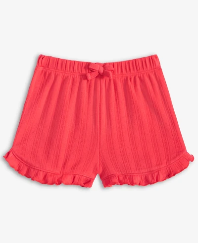 First Impressions Baby Girls Pointelle Shorts, Exclusively at Macy's