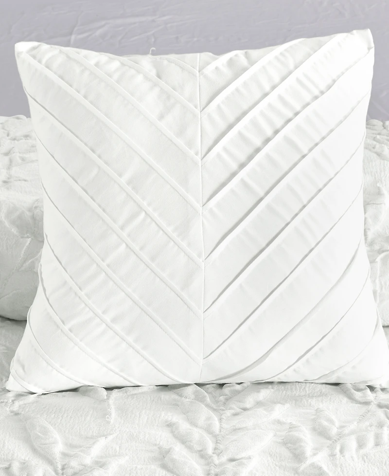 Rachel Roy Jacquard Puckered Botanical 3-Pc. Comforter Set, Twin