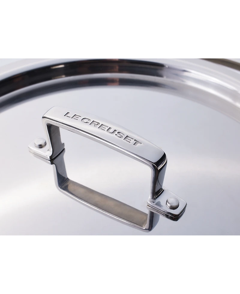 Le Creuset Classic Stainless Steel 6.25 Qt. Deep Round Stockpot