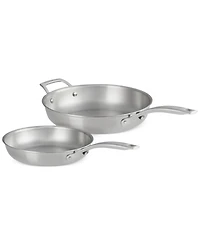 Le Creuset Essentials Stainless Steel 2-Pc. Frypan Set