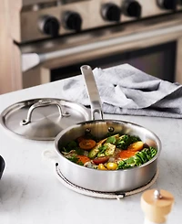 Heritage Steel X Eater 5-Ply Stainless Steel 1.5-Qt. Mini Saute with Lid