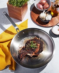 Heritage Steel X Eater 5-Ply Stainless Steel 12" Fry Pan