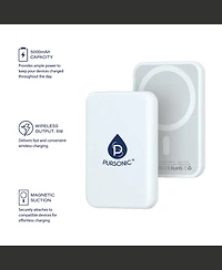 Magnetic Wireless Power Bank – Portable, Powerful, Effortless Charging