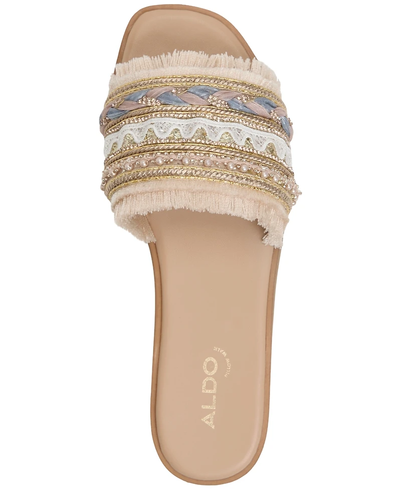 Aldo Women's Coralya Embellished Flat Sandals