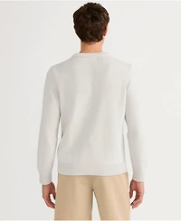 Lands' End Men's Long Sleeve Drifter Sailboats Sweater
