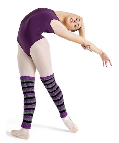 Capezio Women's Harmonie 24" Striped Pamper Legwarmer