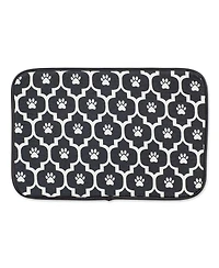 Bone Dry Pet Mat Lattice Paw Print