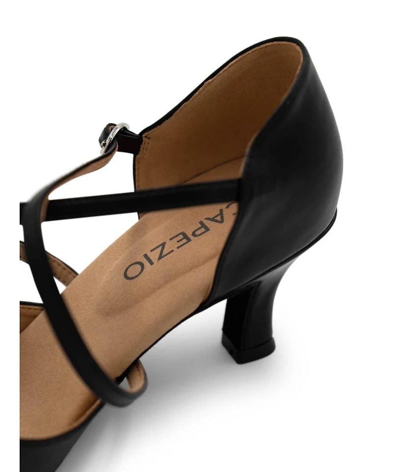 Capezio Women's Eva Wide Width Ballroom Shoe
