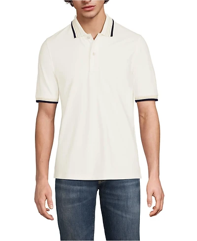 Lands' End Men's Short Sleeve Comfort-First Mesh Pique Polo Shirt