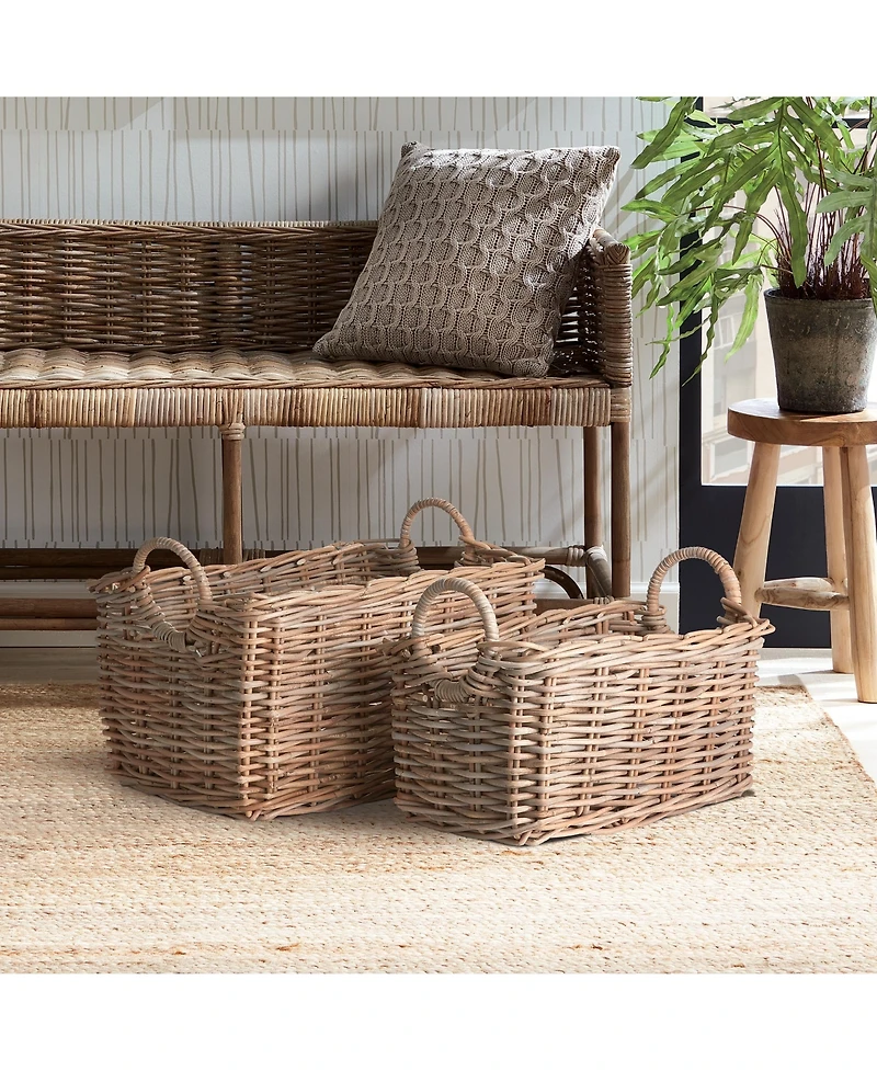 Normandy Halo Rectangular Baskets Set of 2