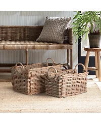 Normandy Halo Rectangular Baskets Set of 2