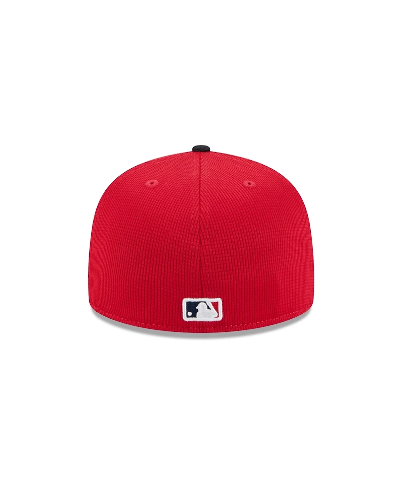 New Era Men's Red Boston Red Sox 2025 Spring Training 59FIFTY Fitted Hat