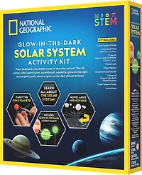 National Geographic Glow-in-the-Dark Solar System Activity Kit