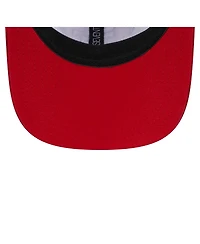 New Era Men's White/Scarlet San Francisco 49ers Aapi Apex Collection Floral 9SEVENTY Stretch-Snap Hat