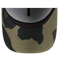 New Era Men's Camo Denver Broncos Mystic Camo A-Frame 9FORTY Adjustable Hat