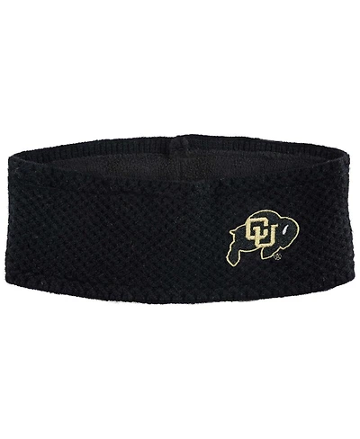 ZooZatz Black Colorado Buffaloes Fashion Knit Headband