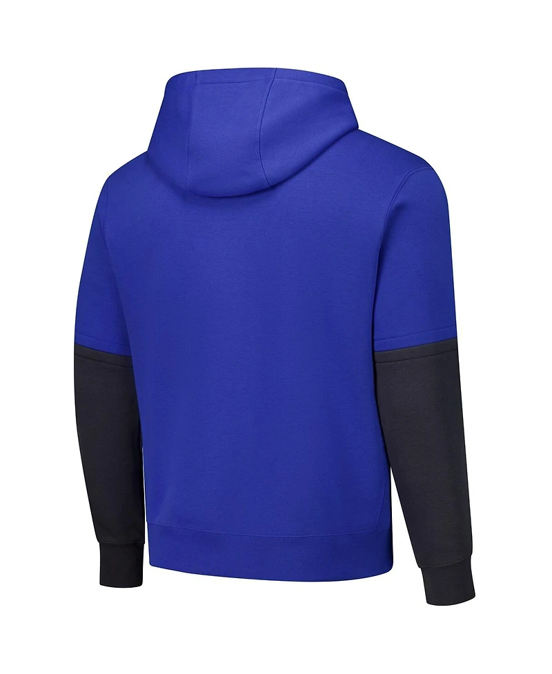 Nike Men's Royal Team Usa Club Color Block Pullover Hoodie