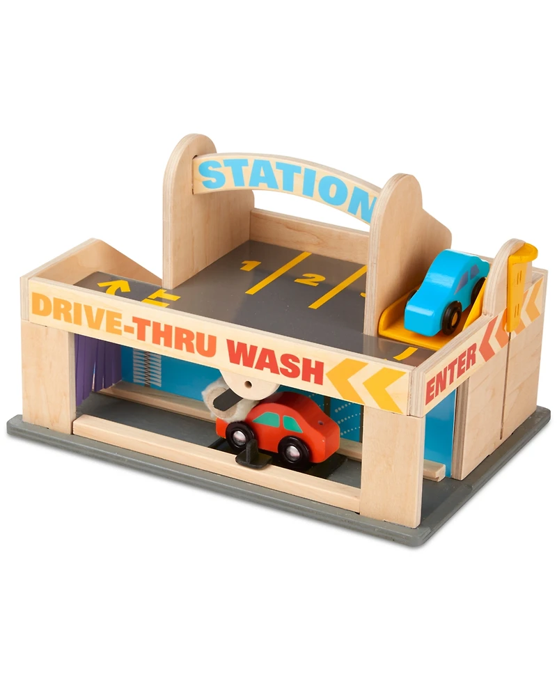 Melissa and Doug Kids' Service Station Parking Garage